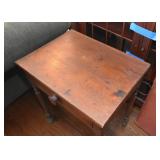 Antique Side Table with Drawer