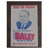 Richard J Daley Political Poster