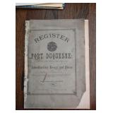 Fort Duquesne Register