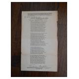 Lincoln, The Man of the People - Poem by Edwin Markham, Signed