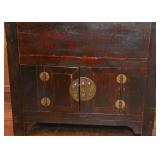 Antique Asian Chest with Brass Hardware