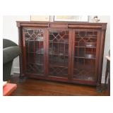 Beautiful Bookcase / Display Cabinet with Glass Doors
