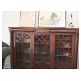 Beautiful Bookcase / Display Cabinet with Glass Doors