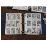 Binder Full of Baseball Cards
