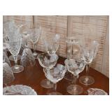 Etched Glass Stemware