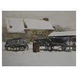 Framed Artwork - Watercolor, Signed