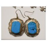 Jewelry - Earrings (some sterling, Mexican silver & costume)