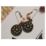 Jewelry - Earrings (some sterling, Mexican silver & costume)
