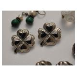 Jewelry - Earrings (some sterling, Mexican silver & costume)