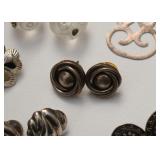 Jewelry - Earrings (some sterling, Mexican silver & costume)