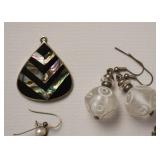 Jewelry - Earrings (some sterling, Mexican silver & costume)