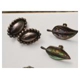 Jewelry - Earrings (some sterling, Mexican silver & costume)