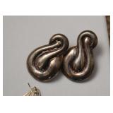 Jewelry - Earrings (some sterling, Mexican silver & costume)