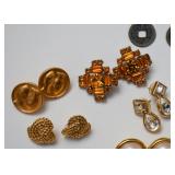 Jewelry - Earrings (some sterling, Mexican silver & costume)