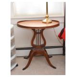 Antique / Vintage Harp Side Table