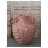 Vintage Pink Pottery Vase