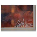 Framed Artwork, Watercolor Still Life