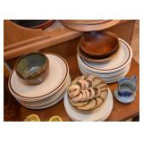 Dinnerware, Dishes, Wooden Bowls, Platters, Creamers