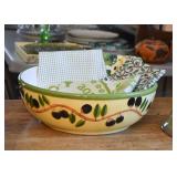 Pasta / Italian Serving Bowl