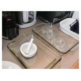 Baking Dishes, Mortar & Pestle, Glass Juicers