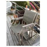 Outdoor Garden / Patio Dining Chairs (there are 4 of these)