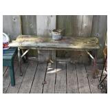 Primitive Garden Bench