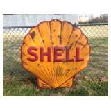 Vintage Shell Oil Sign