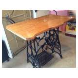 Antique New Home Treadle Sewing Machine