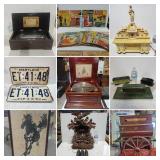 10/30/2022 - Clocks, Music Boxes, Glassware & More from Bozman Estate