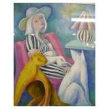 Original Signed Oil Paintings & Lithographs