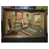 Original Signed Oil Paintings & Lithographs