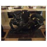 Black Jade Two Horses Running