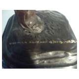 Signed Bronze Norman Rockwell Figure Detail