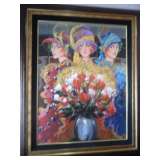 Original Signed Oil Paintings & Lithographs