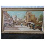 Original Signed Oil Paintings & LithographsIvory Tusk Carving