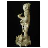 Ivory Japanese Fisherman - 13" Tall