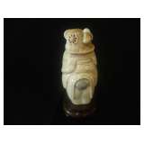 Ivory Girl on Cat