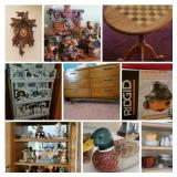 Dept 56 Collectibles, country furniture and more