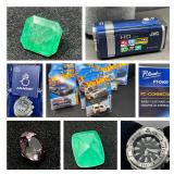 GEMSTONES, WATCHES, COLLECTIBLES AND MORE