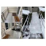 ADA COMPLIANT MODULAR WHEELCHAIR RAMP ENDS 3/6
