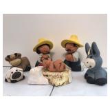 Nativity set