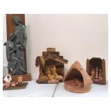 Nativity set