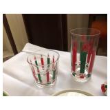 Huge set of Christmas glassware
