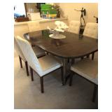 Vintage MasterCraft burl wood and bronze table