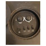 control panel for heat stove