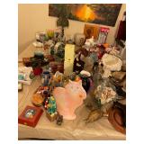 collectibles; cats, birds, owls