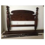 full/queen headboard and footboard and frame