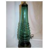 Pair of Vtg Barovier Toso Murano Glass Lamps