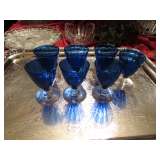 Set of 7 Cobalt Juices