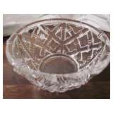 Tiffany Bamboo bowl w/matching vase